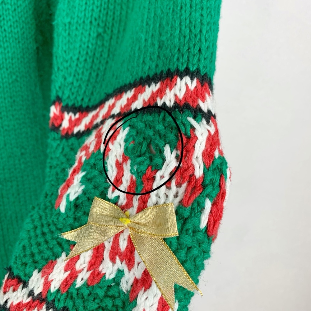 Vintage Marisa Christina 1993 Christmas Novelty Cardigan Sweater - Picture 12 of 12